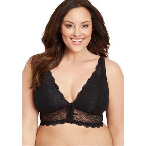 Maurice’s Plus Size Black Lace Bralette
